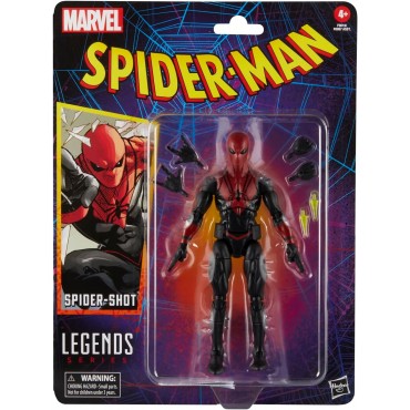 Figura Spider-Shot Spider Man Marvel Articulada 15 cms