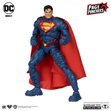 Figura Superman Con Cómic DC Page Punchers Articulada 18 cms
