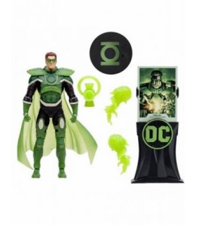 Figura Green Lantern Hal Jordan Parallax Zero Hour Crisis In Time Glow In The Dark Edition DC Edición Limitada Articulada 18 cms