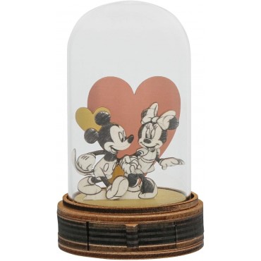 Cápsula Decorativa Mickey Y Minnie Mouse Disney 11 cms