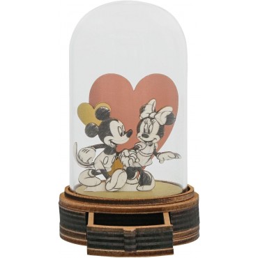 Cápsula Decorativa Mickey Y Minnie Mouse Disney 11 cms