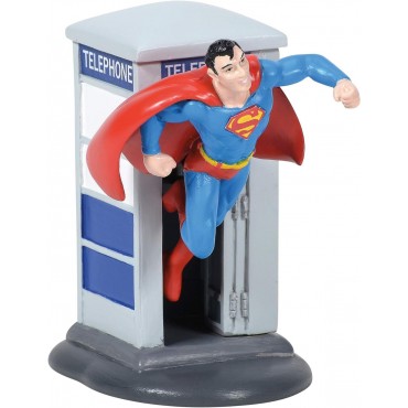 Figura Decorativa Superman Cabina Telefónica DC 8 cms