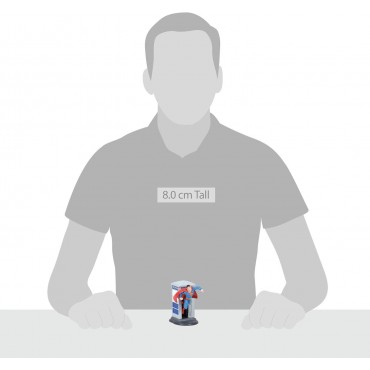 Figura Decorativa Superman Cabina Telefónica DC 8 cms