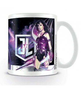 Taza Wonder Woman Rosa Starlight Justice League DC Cerámica 315 mls