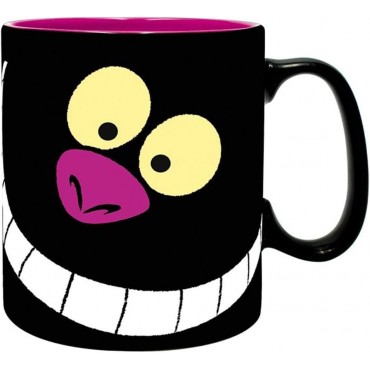 Taza Térmica Gato Cheshire Alicia En El País De Las Maravillas Disney Cerámica 460 mls