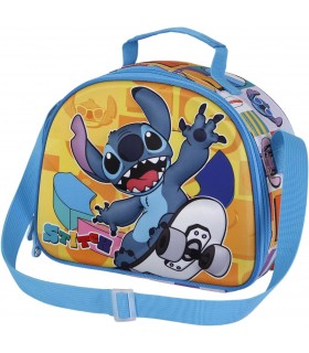 Bolsa Portameriendas 3D Stitch Skater Lilo & Stitch Disney