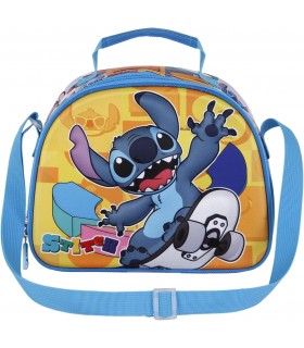 Bolsa Portameriendas 3D Stitch Skater Lilo & Stitch Disney