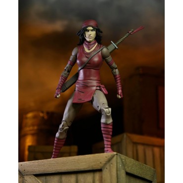Figura Ultimate Karai Las Tortugas Ninja The Last Ronin TMNT Articulada 18 cms