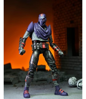 Figura Ultimate FootBot Las Tortugas Ninja The Last Ronin TMNT Articulada 18 cms