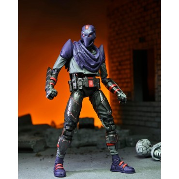 Figura Ultimate FootBot Las Tortugas Ninja The Last Ronin TMNT Articulada 18 cms
