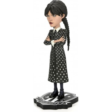 Figura Wednesday Head Knockers 21,5 cms