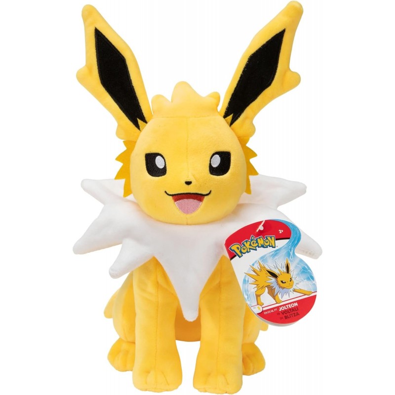 Peluche Jolteon Pokémon 19 cms