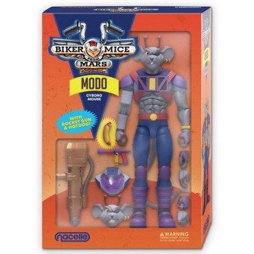 Figura Modo Los Motorratones de Marte Articulada 20 cms