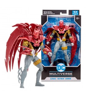 Figura Azrael Batman Armor Knightsend DC Multiverse Articulada 18 cms