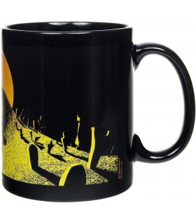 Taza Térmica Cementerio Pesadilla Antes de Navidad Disney Cerámica 315 mls
