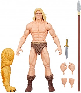 Figura Ka-Zar Marvel Legends Build-A-Figura Articulada 15 cms