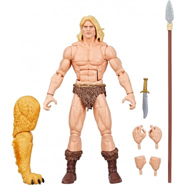 Figura Ka-Zar Marvel Legends Build-A-Figura Articulada 15 cms