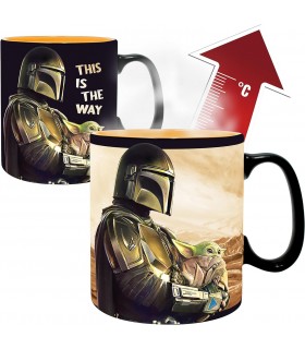Taza Térmica This Is The Way The Mandalorian Star Wars Cerámica 460 mls