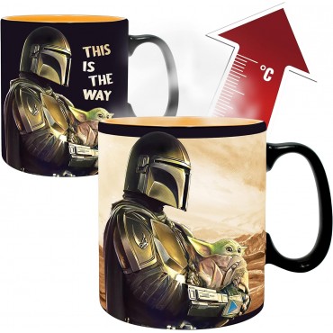 Taza Térmica This Is The Way The Mandalorian Star Wars Cerámica 460 mls