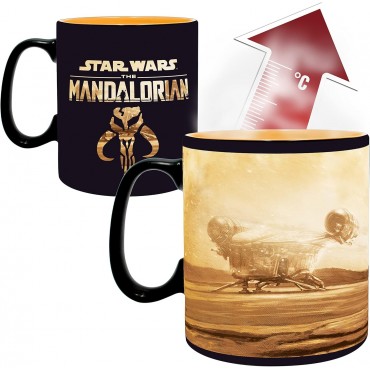Taza Térmica This Is The Way The Mandalorian Star Wars Cerámica 460 mls