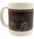 Taza Silver Dragon La Casa Del Dragón Juego De Tronos Cerámica 320 mls