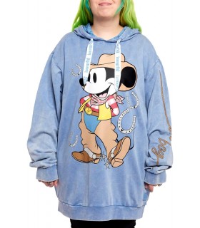 Sudadera Unisex Con Capucha Mickey Mouse Vaquero Disney Western M