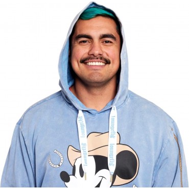 Sudadera Unisex Con Capucha Mickey Mouse Vaquero Disney Western L