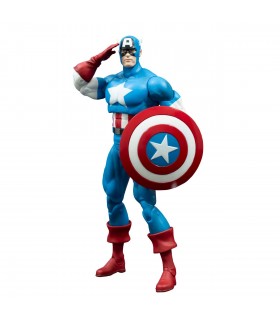 Figura Capitán América Clásico Marvel Select Articulada 18 cms