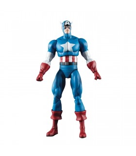 Figura Capitán América Clásico Marvel Select Articulada 18 cms