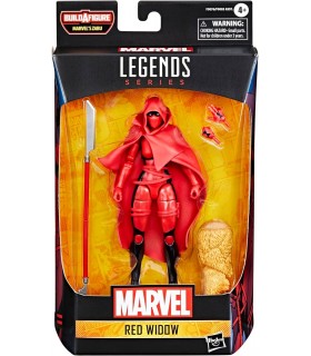 Figura Red Widow Marvel Legends Series Articulada 15 cms Built a Figure Marvel's Zabu