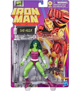 Figura She-Hulk Iron Man Marvel Comics Articulada 15 cms