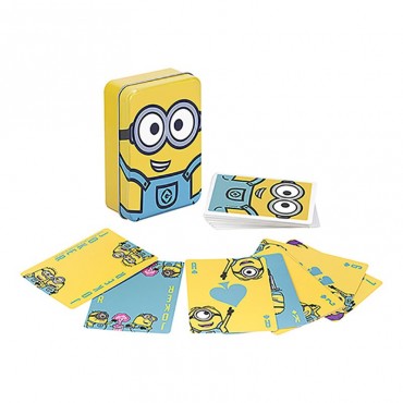 Baraja de Naipes Los Minions Caja Metálica