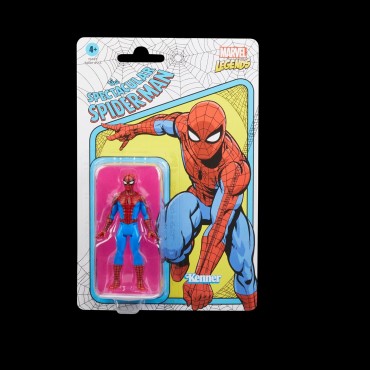 Figura Spider-Man The Spectacular SpiderMan Marvel Legends Articulada 9,5 cms