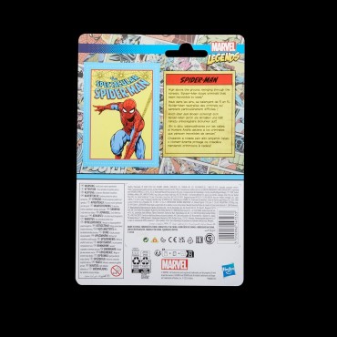 Figura Spider-Man The Spectacular SpiderMan Marvel Legends Articulada 9,5 cms