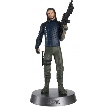 Figura Winter Soldier Soldado de Invierno Avengers Infinity War Marvel Estatua de Metal pesado 12,5 cms
