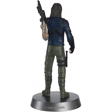Figura Winter Soldier Soldado de Invierno Avengers Infinity War Marvel Estatua de Metal pesado 12,5 cms