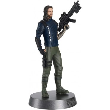 Figura Winter Soldier Soldado de Invierno Avengers Infinity War Marvel Estatua de Metal pesado 12,5 cms