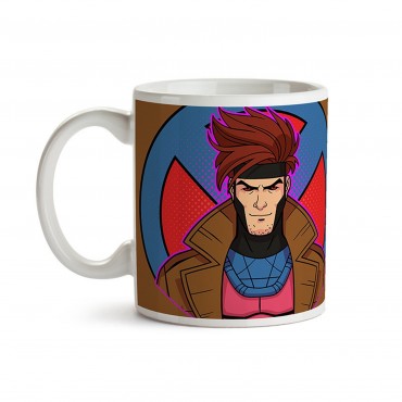Taza Gambit Gámbito X-Men Marvel Cerámica 320 mls
