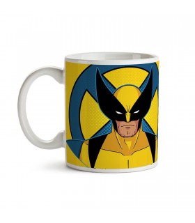 Taza Wolverine Lobezno X-Men Marvel Cerámica 320 mls