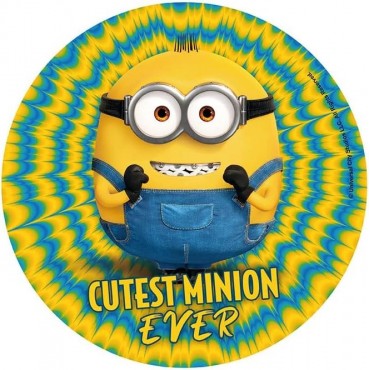 Alfombrilla Ratón Los Minions Cutest Minion Ever Flexible 21 cms