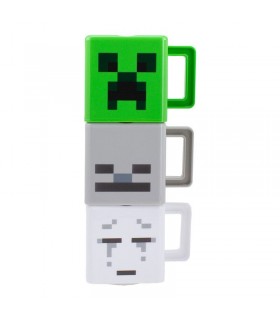 Set 3 Tazas Minecraft 250 mls
