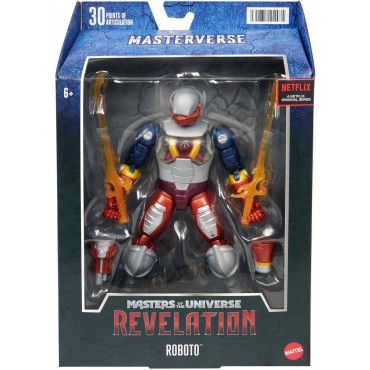 Figura Roboto Masters Of The Universe Revelation Articulada 18 cms