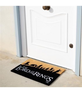 Felpudo Silueta Comunidad Del Anillo El Señor De Los Anillos 60 x 40 cms