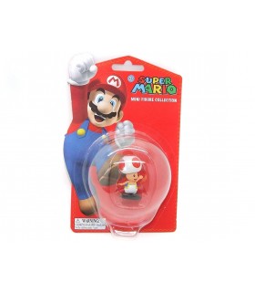Mini Figura Toad de Colección Super Mario Bros de Nintendo
