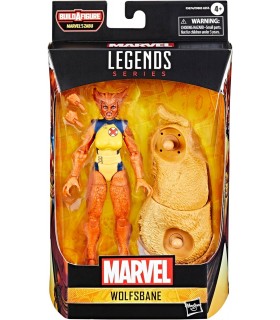 Figura Wolfsbane Marvel Legends Build A Figure Articulada 15 cms