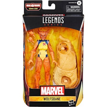Figura Wolfsbane Marvel Legends Build A Figure Articulada 15 cms
