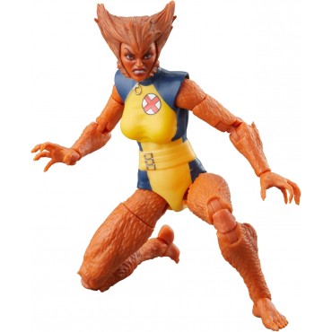 Figura Wolfsbane Marvel Legends Build A Figure Articulada 15 cms