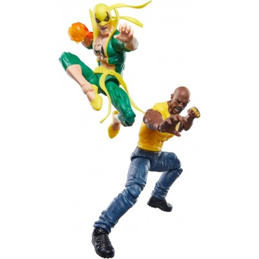 Set Figuras Iron Fist & Luke Cage Marvel Legends Articuladas 15 cms