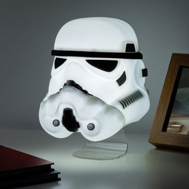 Lámpara Casco Stormtrooper Star Wars 22 cms
