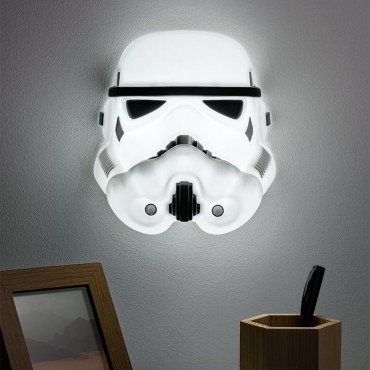 Lámpara Casco Stormtrooper Star Wars 22 cms